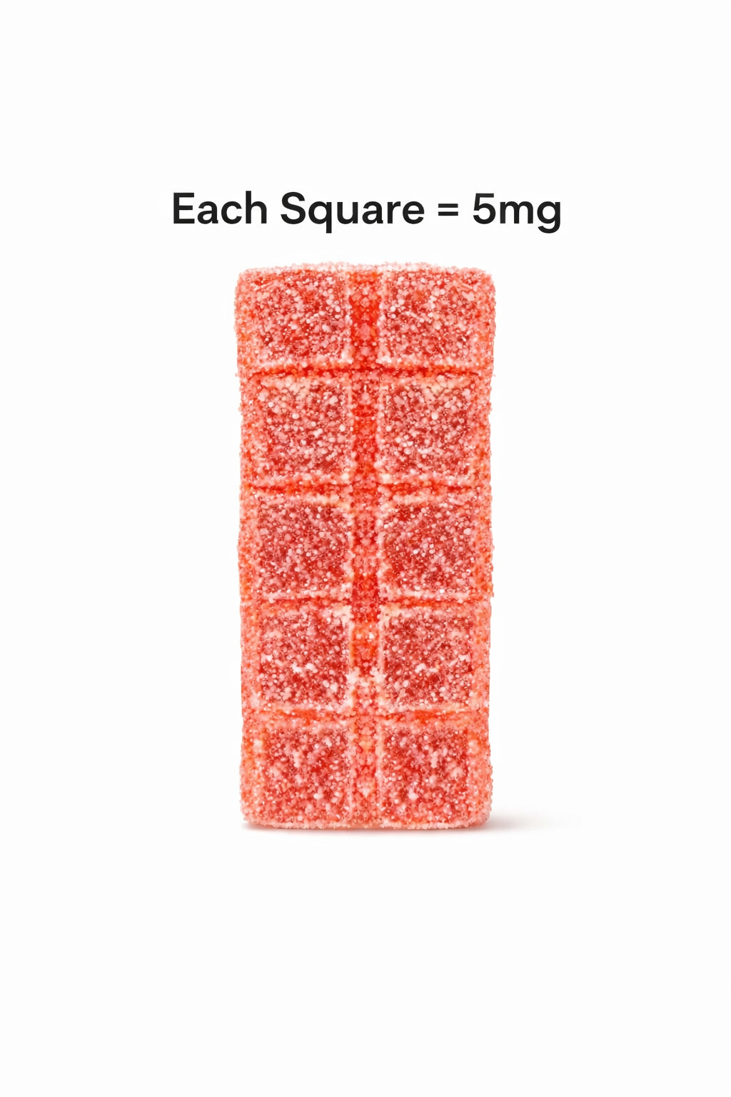 Uncle Milo's 50mg Solventless Live rosin THC Gummy Tutti Frutti