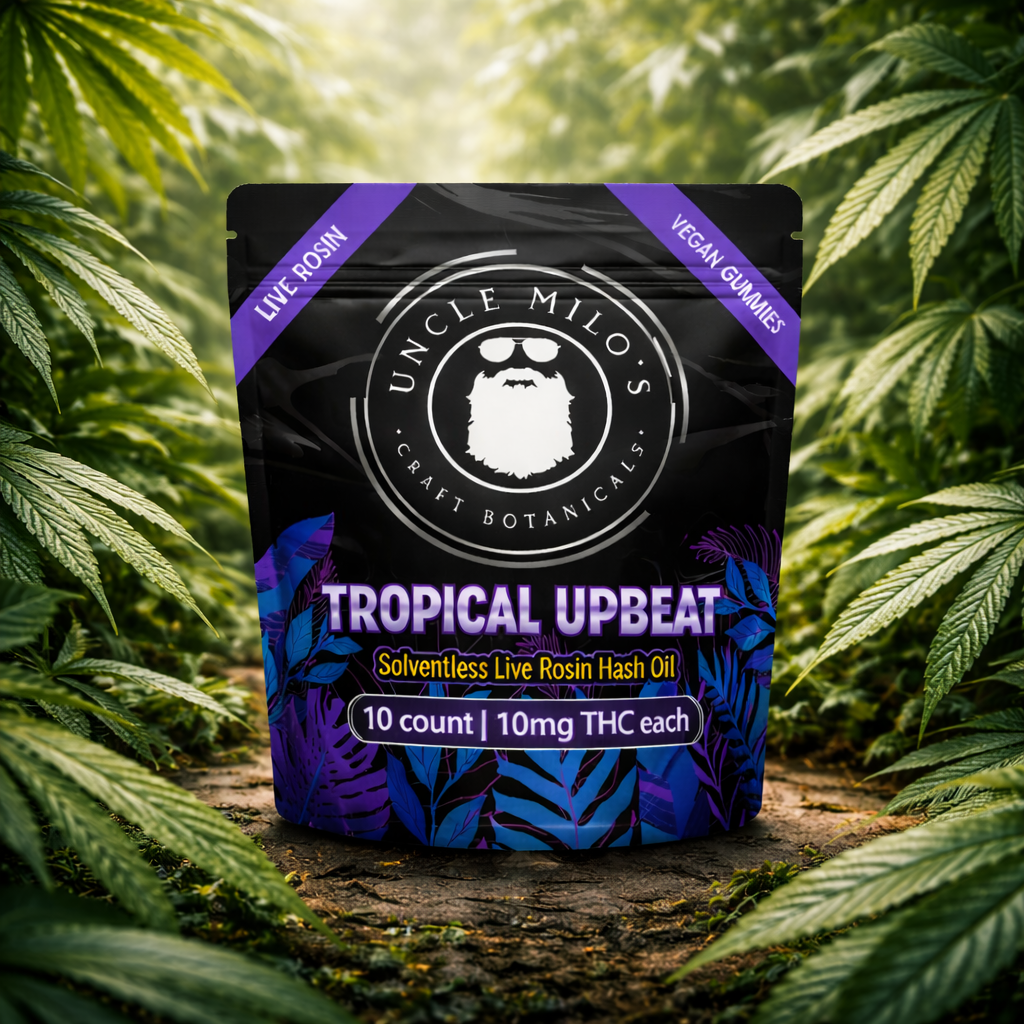 Solventless Live Rosin Gummy