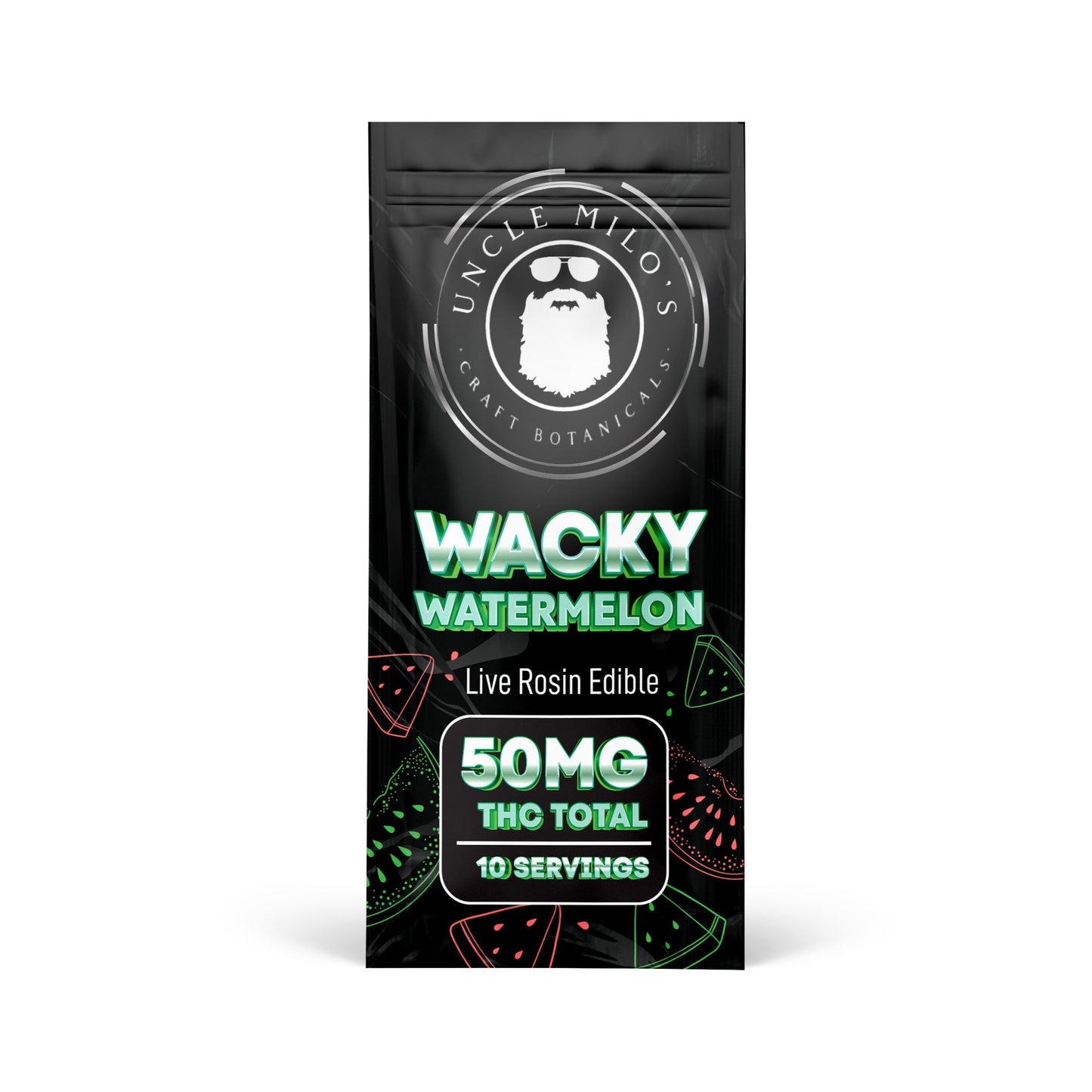 50mg Live Rosin THC Wacky Watermelon