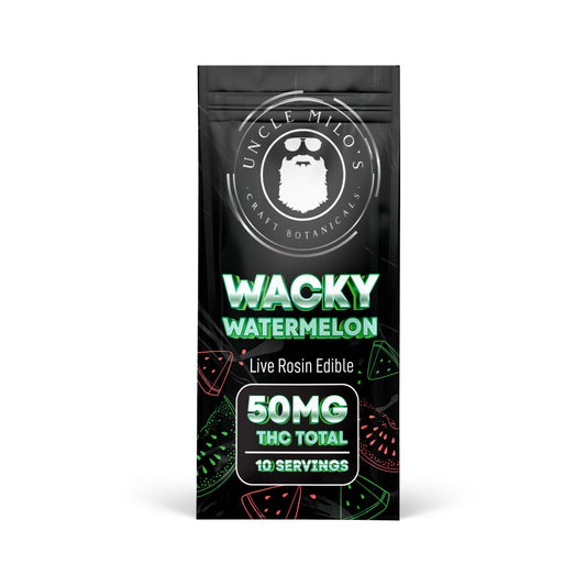 50mg Live Rosin THC Wacky Watermelon