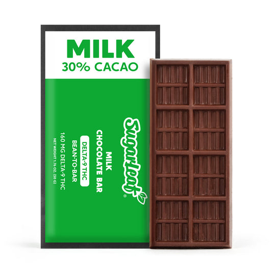 Delta-9 THC Milk Chocolate Bar